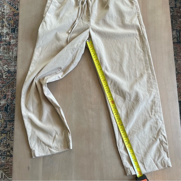 Babaton Tan Khaki Drawstring Pants - Picture 9 of 9
